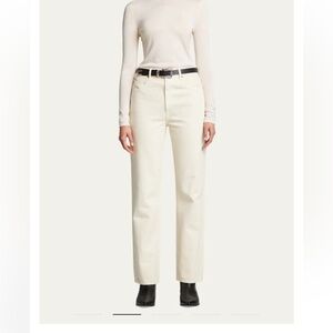 SLVRLKE off white London straight leg pants. Size 31